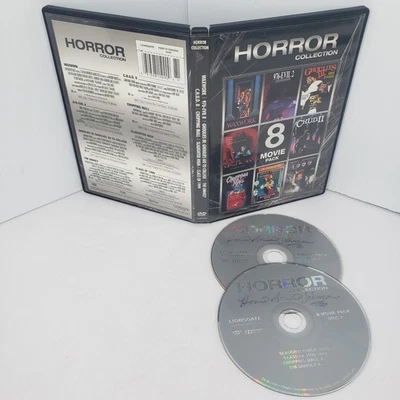 Horror 8 Movie Collection (DVD, 2007) Ghoulies 3 CHUD 2 Chopping Mall - Image 1 of 4