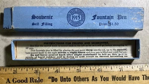 Dalla tenuta-scatola vuota per penna stilografica souvenir-1915 Panama Pacific Expo-San Fran CA - Foto 1 di 4