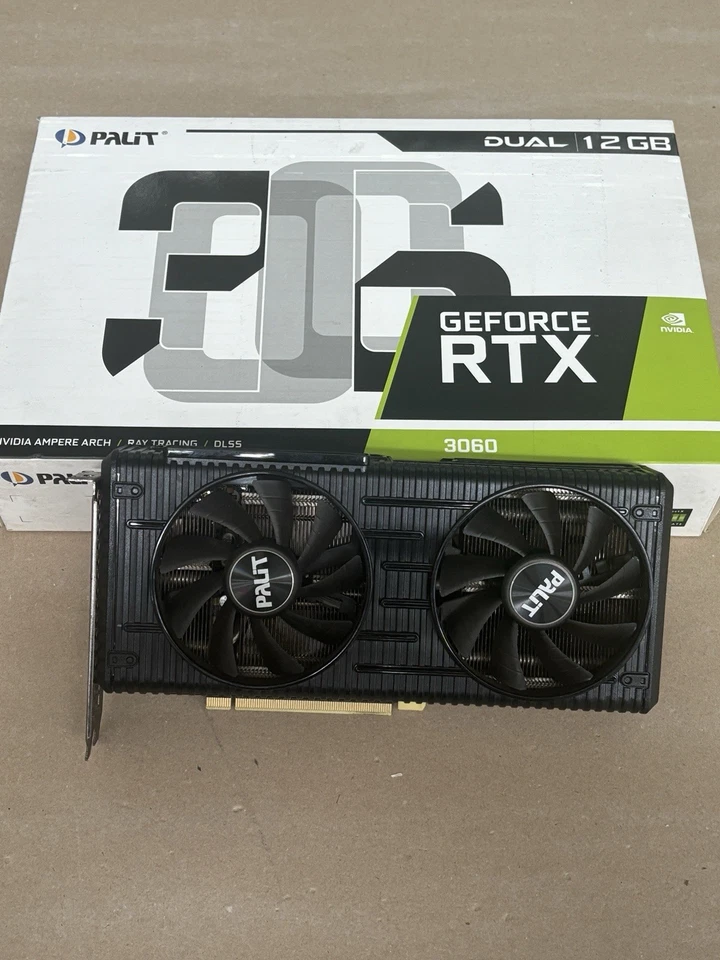 Palit GeForce RTX 3060 Dual 12GB GDDR6 Scheda Grafica - Immagine 1 di 4
