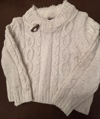 NEW Janie and Jack Cable  Knit Sweater - 12-18 Months - Image 1 of 4