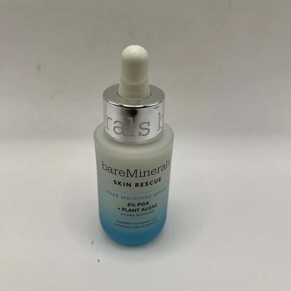 Suero hidratante puro bareMinerals Skin Rescue + algas vegetales - 1 oz / 30 ml NUEVO Foto 1 de 1