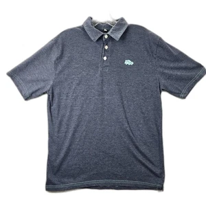 Wears Woody Herren Poloshirt Heather Gray Made in USA Größe L - Bild 1 von 12