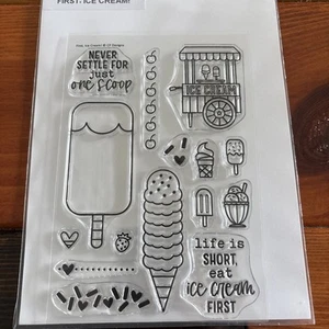 Juego de estampillas de helado Catherine Pooler Designs First - Imagen 1 de 7
