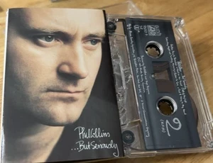 PHIL COLLINS ...But Seriously 1989 US Cassette - Another Day in Paradise - Picture 1 of 3