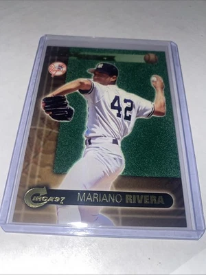 Mariano Rivera Skybox Circa Fast Track SP 1997 inserción #7 New York Yankees Foto 1 de 2