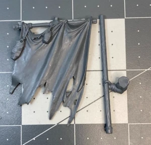 Warhammer Chaos TATTERED CULTIST BANNER Beastmen Old world AOS Standard KK25 - Picture 1 of 2