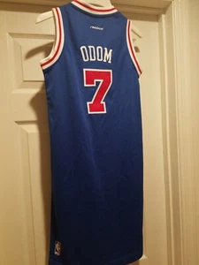 Lamar Odom LOS ANGELES CLIPPERS STITCHED SEWN JERSEY DRESS WOMEN JUNIOR SMALL  - Picture 1 of 6