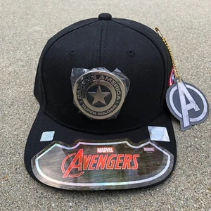 Marvel The Avengers Captain America Snapback Mütze Herren The First Avenger Schild - Bild 1 von 7