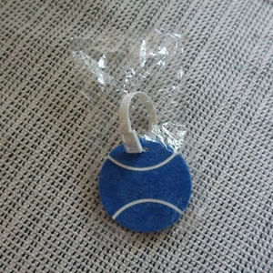 US OPEN Tennis NEW YORK Bag Luggage ID Tag CHASE BANK Advertising NEW - Picture 1 of 2