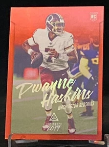 2019 Chronicles Luminance Red #202 Rookie Dwayne Haskins Washington /99 - Picture 1 of 2