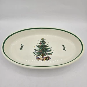 NIKKO Happy Holidays OVALE PANETTIERE 13 1/4" pollici albero di Natale Giappone - Foto 1 di 6