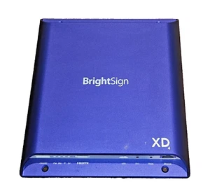 BrightSign XD4 XD1034 Digital Signage Expanded I/O Media Player Blue Wired HDMI - Bild 1 von 4