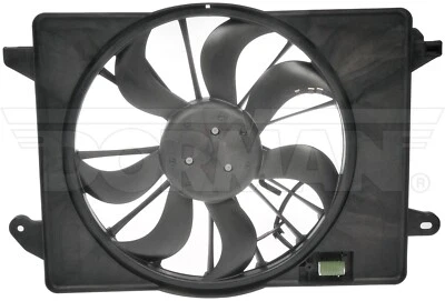 Conjunto de ventilador de refrigeração do motor Dorman para 2009-2021 Dodge Charger 2010 2011 2012 - Imagem 1 de 4