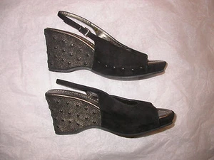 Cordani Grace Sandalen Schwarz Wildleder 39 9 - Bild 1 von 10