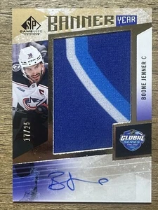 2023-24 SP Game Used Banner Yr '22 Global Series Auto RARE #BYGSBJ Boone Jenner - Picture 1 of 2
