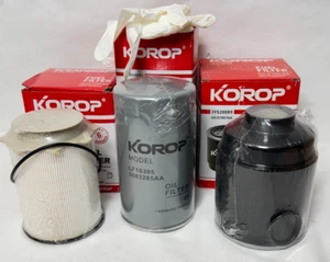 Kraftstofffilter Wasserabscheider und Ölfilter Set für 2013-2018 Ram 6,7L Diesel - Bild 1 von 6