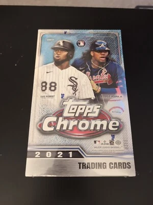2021 Topps Chrome Baseball - Hobby Lite - Online Exclusivo Novo em folha lacrado - Imagem 1 de 4