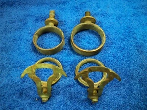 De colección 2 pares (4) terrazas o anillos de rienda de caballo carro y herramientas de uso agrícola - Imagen 1 de 13