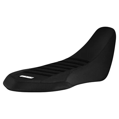 Cubierta de asiento Suzuki Quadsport Z250 LTZ 250 2004-2009 todo negro/negro acanalado #246 Foto 1 de 4