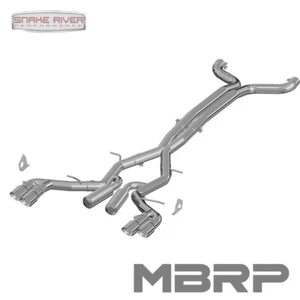 Escape de punta cuádruple MBRP 3" para 2017-2024 Chevy Camaro 6,2 L 6 velocidades S7033al - Imagen 1 de 4