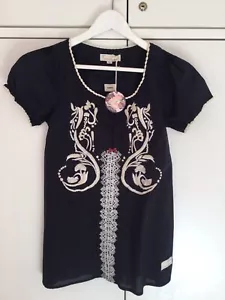 Odd Molly Bluse Gr. 1/S 36/38 blau bestickt, neu! - Bild 1 von 6