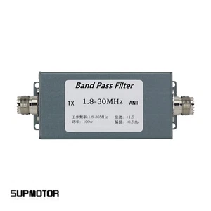 1,8-30MHz Filtr przepustowy pasma BPF Filtr przepustowy Antyzakłócenia - Zdjęcie 1 z 6