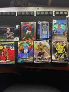 Erling Haaland 2021/22, 2022/23 Topps & Panini Base, Inserts and Parallels - Picture 1 of 4