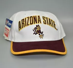 Arizona State Sun Devils Vintage 90's Nu Image Snapback Cap Hat - NWT - Picture 1 of 5