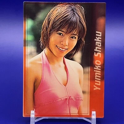 Yumiko Shaku Japanese Gravure Idol Trading Card No.88 Made In Japan F/S - Image 1 of 4