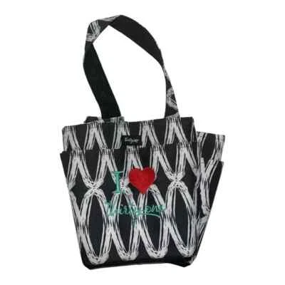 Thirty One Creative Caddy "I Love Thirty One" 黑色线条刺绣 全新 — 第 1/4 张图片