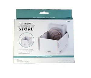 Spellbinders Paper Arts Assemble & Store Small Storage Crate New c. 2021 T-027 - Picture 1 of 14
