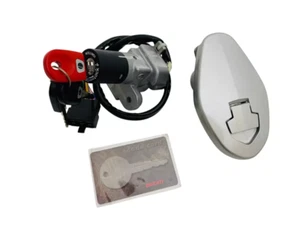 KIT CHIAVE DUCATI 749 999 S R DARK DAL 2003 AL 2007 CD 59820312D NUOVO ORIGINALE - Imagen 1 de 5