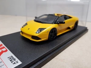 MR Collection 1/43 Lamborghini Murcielago Roadster LP640 jaune métal no bbr - Foto 1 di 9