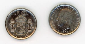 Spanien - España 10 Pesetas 1992 KM 903 aus Münzrolle Stempelglanz - Bild 1 von 3