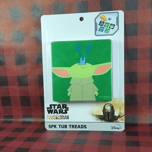 NUOVO Disney Star Wars Il Mandaloriano 5pz Battistrada Vasca SIGILLATO - Foto 1 di 6