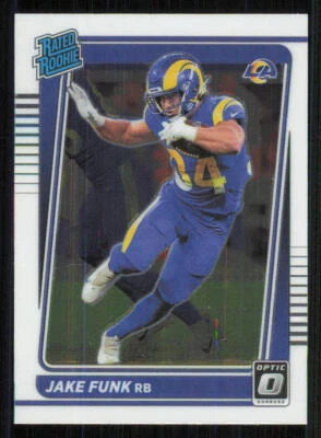 2021 Donruss Optic #295 Jake Funk RR RC - Image 1 of 2