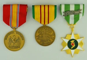 Vietnam Campaign, Service and National Defense Medals US - Picture 1 of 2