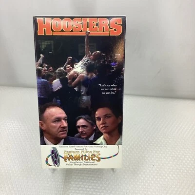 Hoosiers (VHS, 1986) Gene Hackman, Dennis Hopper - Image 1 of 2