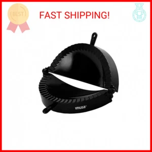 IMUSA USA Jumbo IMU-71006W Easy to Use Plastic Empanada Mold, Black - Picture 1 of 2