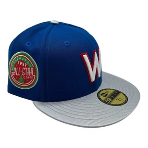 New Era 59Fifty Juice Box Washington Senators 1937 All Star Game Patch Hat 7 3/8 - Picture 1 of 10