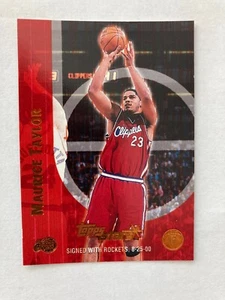 2000-01 Topps Stars Parallel #95 Maurice Taylor Clippers #259/299 - Bild 1 von 2