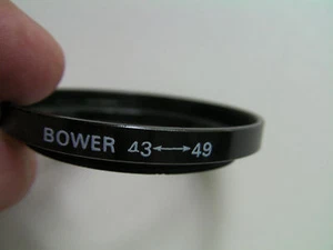 Bower photo optic ring adapter 43 mm - 49 mm - Picture 1 of 2