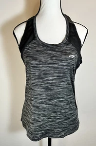 NWT Marika Active wear Tank Top Mesh Racerback Dry Wik Black Women's Small - Picture 1 of 7