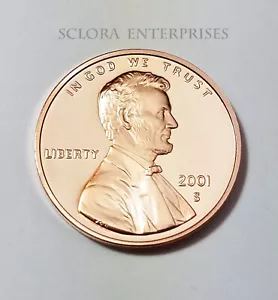 2001 S LINCOLN MEMORIAL *PROOF* CENT / PENNY **FREE SHIPPING** - Picture 1 of 2