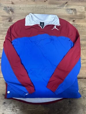 Nike Jordan Niño Manga Larga Rojo Y Azul Pullover Chaqueta Ligera Talla XL Foto 1 de 4