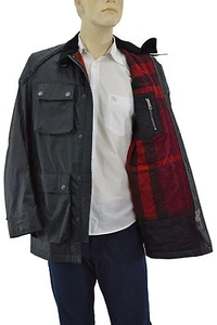 $1.245 Chaqueta para Hombre BURBERRY Brit Negra Impermeable EU 48 US 38 M - Imagen 1 de 8