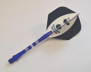 Tottenham Hotspur Spurs Darts Flights und blaue Aluminium Vorbauten - Bild 1 von 1