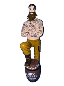 Nuevo Charlie Wells Dry Hopped Lager mango de grifo Bedford INGLATERRA 11,25" raro - Imagen 1 de 5