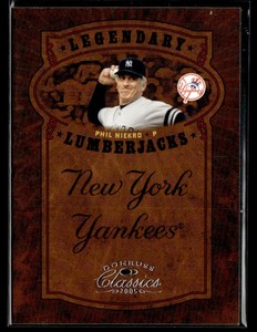 Phil Niekro 2005 Donruss Classics Legendary Lumberjacks /400 #LP-31 New York