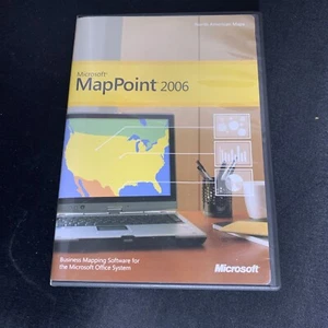 Microsoft MapPoint 2006 Full Version 2CD - Picture 1 of 4